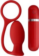 Анальные игрушки красный