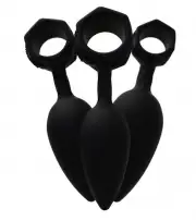 Анальные пробки черный