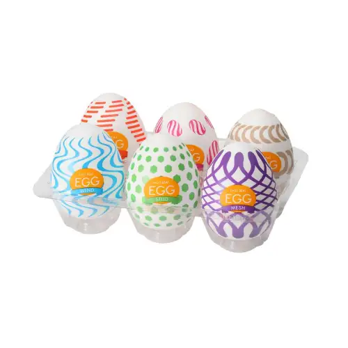 Набор мастурбаторов-яиц Tenga Egg Wonder Pack (6 яиц) photo 1