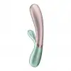 Вибратор-кролик с подогревом Satisfyer Hot Lover Green photo 2