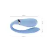 Смартвибратор для пар Zalo — Fanfan Royal Blue photo 3