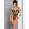Эротическое боди с рисунком LOVELIA BODY black L/XL - Passion photo 3