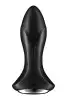 Анальная смарт-вибропробка с жемчужным массажем Satisfyer Rotator Plug 1+ Black photo 4