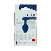 Металлическая анальная пробка Lux Active с розой - Rose Anal Plug - Black, вибропуля в подарок photo 6