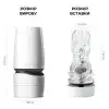 Мастурбатор Tenga - Aero Masturbator Silver, инновационная технология всасывания photo 2