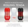 Автоматический мастурбатор Tenga VACUUM GYRO ROLLER, ротация и вакуум, совместим с Tenga Cup photo 6