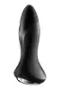 Анальная смарт-вибропробка с жемчужным массажем Satisfyer Rotator Plug 1+ Black photo 2