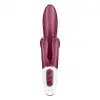Вибратор-кролик Satisfyer Touch Me Red, двойной отросток, 3 мощных мотора photo 6