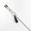 Зажимы для сосков и клитора Art of Sex - Nipple and clit clamps Black Pearl photo 3