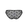 Трусики-слипы с кружевной сеточкой Dina Thong black L/XL - Passion photo 6