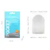 Мастурбатор TENGA Pocket Wave Line photo 2