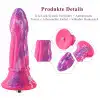Фаллоимитатор для секс-машин Hismith 10.3″ Silicone Monster Dildo Series, система крепления KlicLok photo 2