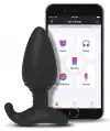 Анальная пробка со смарт-приложением. Для пар и моделей-вебкам Lovense Hush средняя, 12 х 4,45 см photo 4