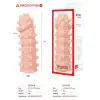 Насадка на член Kokos Extreme Sleeve ES.04 размер M, утолщающая, стимулирующий рельеф photo 3