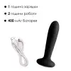 Анальная пробка с вибрацией и подогревом, пульт ДУ Svakom Primo Black photo 5
