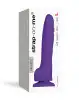 Реалистичный фаллоимитатор Strap-On-Me SOFT REALISTIC DILDO Violet - Size L photo 3