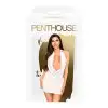 Мини-платье с хомутом и глубоким декольте Penthouse - Heart Rob White XL photo 3
