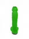 Крафтовое мыло-член с присоской Чистый Кайф Green size XL photo 3