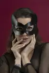 Маска кошки Feral Fillings - Kitten Mask черная photo 2