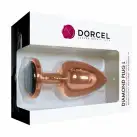Металлическая анальная пробка с украшением в виде кристалла Dorcel - Diamond Plug L photo 5