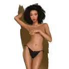 Трусики-слипы Penthouse Too Hot To Be Real M/L Black, кружево, регулируемая посадка photo 1