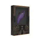 Вибратор 2в1 с язычком Zalo — Hero Twilight Purple, кристалл Swarovski photo 7