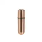 Вибропуля PowerBullet First-Class Bullet 2.5″ with Key Chain Pouch, Rose Gold, 9 режимов вибрации photo 1