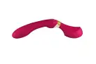 Вибромассажер Shunga Zoa Raspberry, двусторонний photo 1