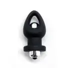 Анальная пробка Wooomy Orny со съемной вибропулей, 1 режим вибрации, диаметр 3,6 см, длина 8,4 см photo 1