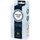 Презервативы Mister Size - pure feel - 53 (10 condoms), толщина 0,05 мм photo 2