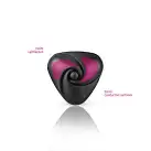 Вибратор для клитора с электростимуляцией Mystim Heart´s Desire Black Edition photo 9