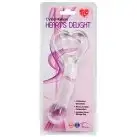 Фаллоимитатор стеклянный CYBERGLASS HEART'S DELIGHT photo 1