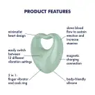 Вибратор на палец и эрекционное кольцо 2в1 Satisfyer Perfect Pair 3 photo 6