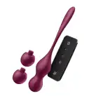 Смарт-вагинальные шарики с вибрацией Satisfyer Love Birds Vary Connect App, изменяемая масса, пульт photo 1