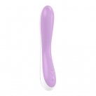 Вибромассажер OVO F3 Vibrator, бело-розовый photo 1