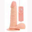 Вибратор Get Real 6.5 Inch Vibrating, телесный, 16.5 см photo 1
