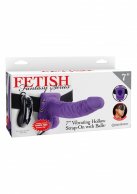 Полый страпон с вибрацией Fetish Fantasy Series 7 Vibrating Hollow, 18х4,3 см photo 5