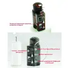 Мастурбатор-попка Kokos Oknyeo 2WayPlus с вибрацией и массажем, два входа: вагина и попка photo 5