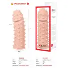 Насадка на член Kokos Extreme Sleeve ES.03 размер M, утолщающая, стимулирующий рельеф photo 3