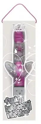 Вибратор компьютерный TOY JOY FUNKY BUTTERFLY PURPLE photo 4