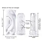 Мастурбатор Dorcel DEEP BLOW WHITE, двойное использование photo 5