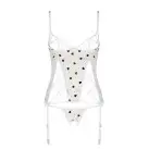 Корсет с подвязками + стринги LOVELIA CORSET white S/M - Passion photo 5