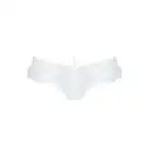 Трусики в горошек, с рюшами и шнуровкой Fatin Thong white S/M - Passion photo 5