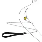 Металлическая анальная пробка Art of Sex Metal Anal Plug with Leash size M с поводком photo 2