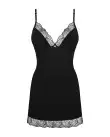Сорочка и трусики Obsessive Bella Rou chemise & thong M/L photo 3