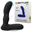 Массажер простаты с вибрацией, водонепроницаемый, 3 режима щекотки, 12 режимов вибрации photo 1