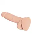 Реалистичный фаллоимитатор Strap-On-Me SOFT REALISTIC DILDO Vanilla - Size L photo 2