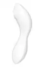 Вакуумный смарт-стимулятор с вибрацией Satisfyer Curvy Trinity 5 (White), управление со смартфона photo 4
