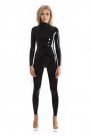 Комбинезон из латекса с молнией в промежности Latex Catsuit with Crotch Zipper photo 1