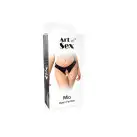 Кружевные трусики с открытым доступом Art of Sex - Mia, размер XS-M, Красный photo 4